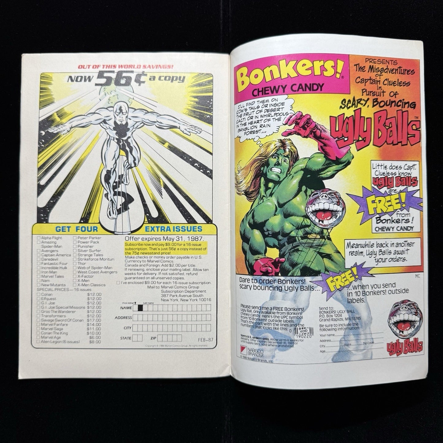 Mephisto Vs The X-Men 3 - Copper Age Marvel Comics 1986