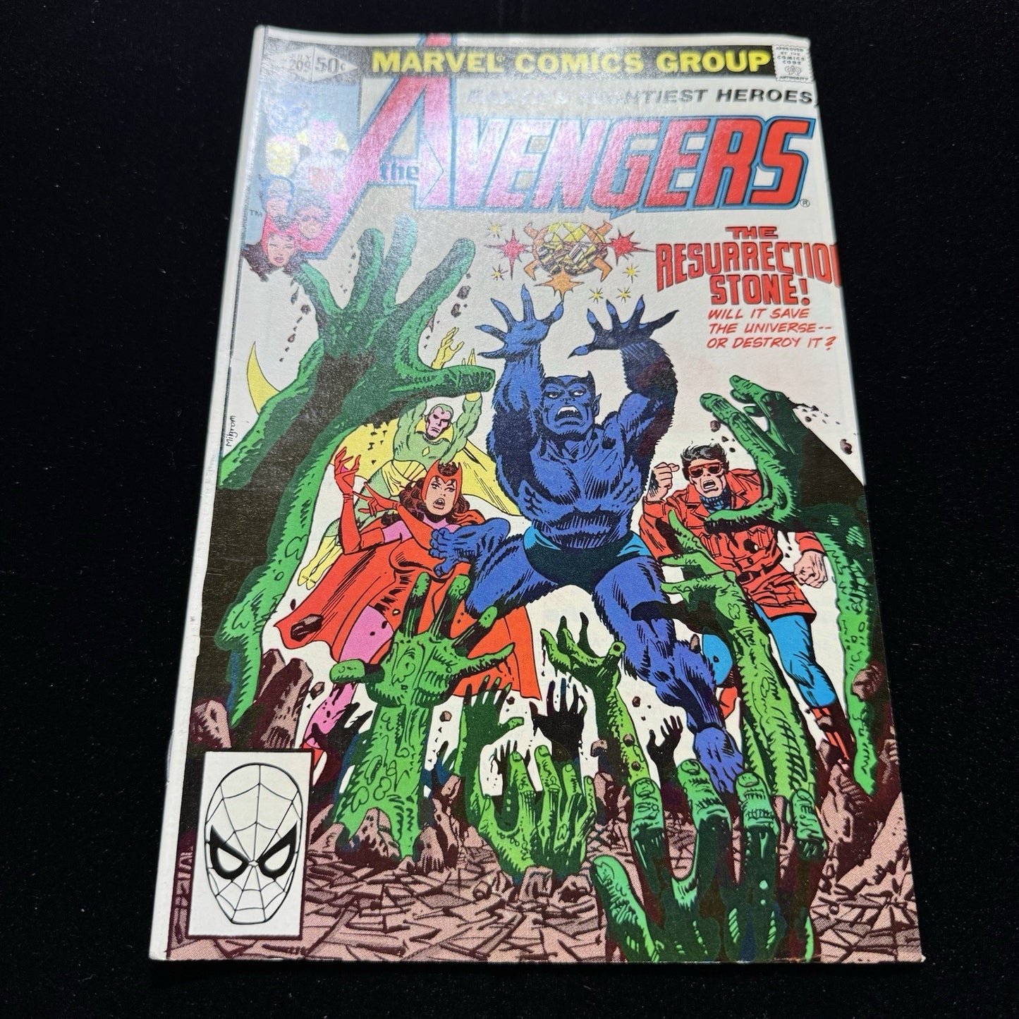 Avengers 209 - Bronze Age Marvel Comics 1981