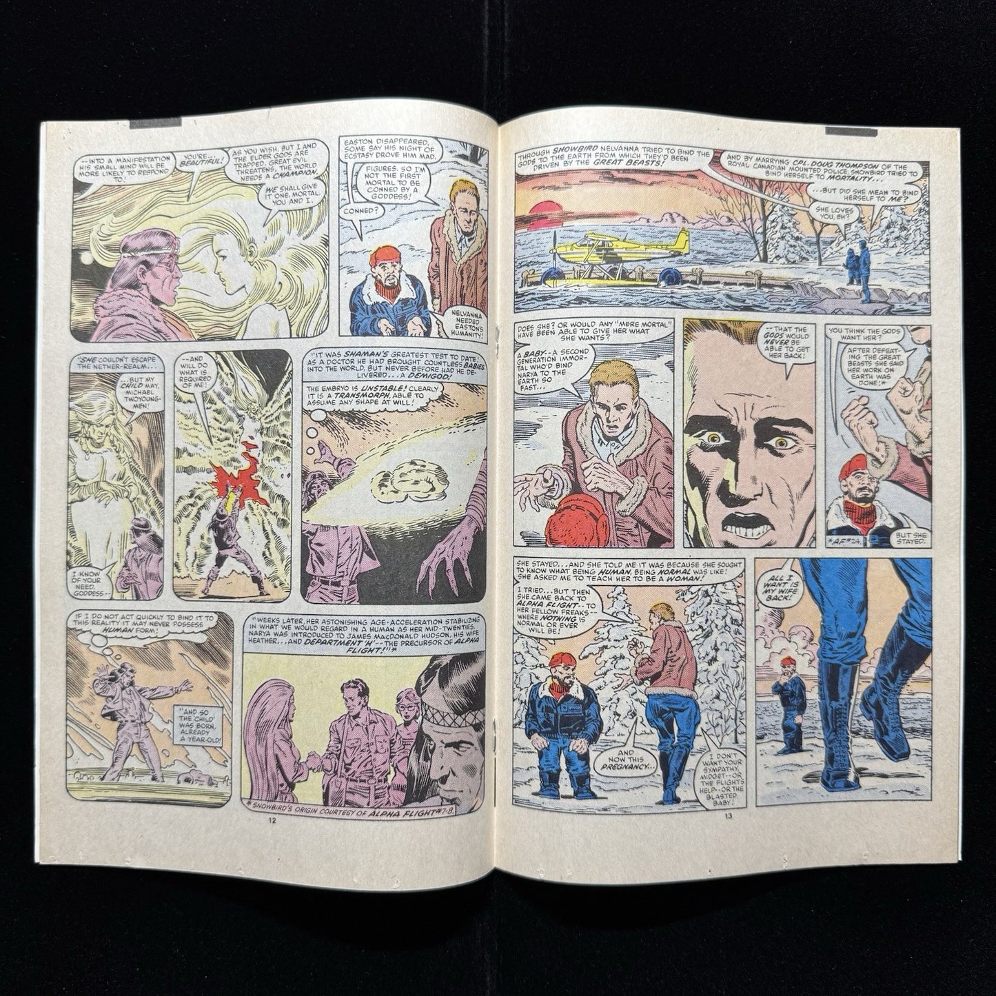 Alpha Flight 36 - Copper Age Marvel Comics 1986