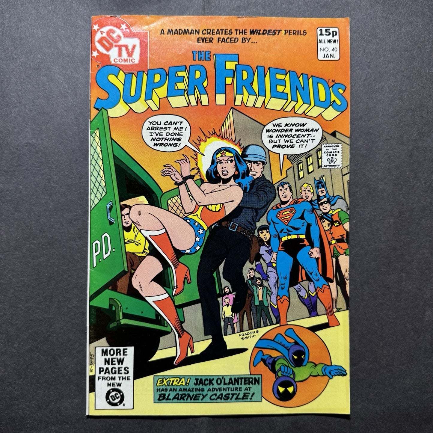 Super Friends 40 - Bronze Age Dc Comics 1981