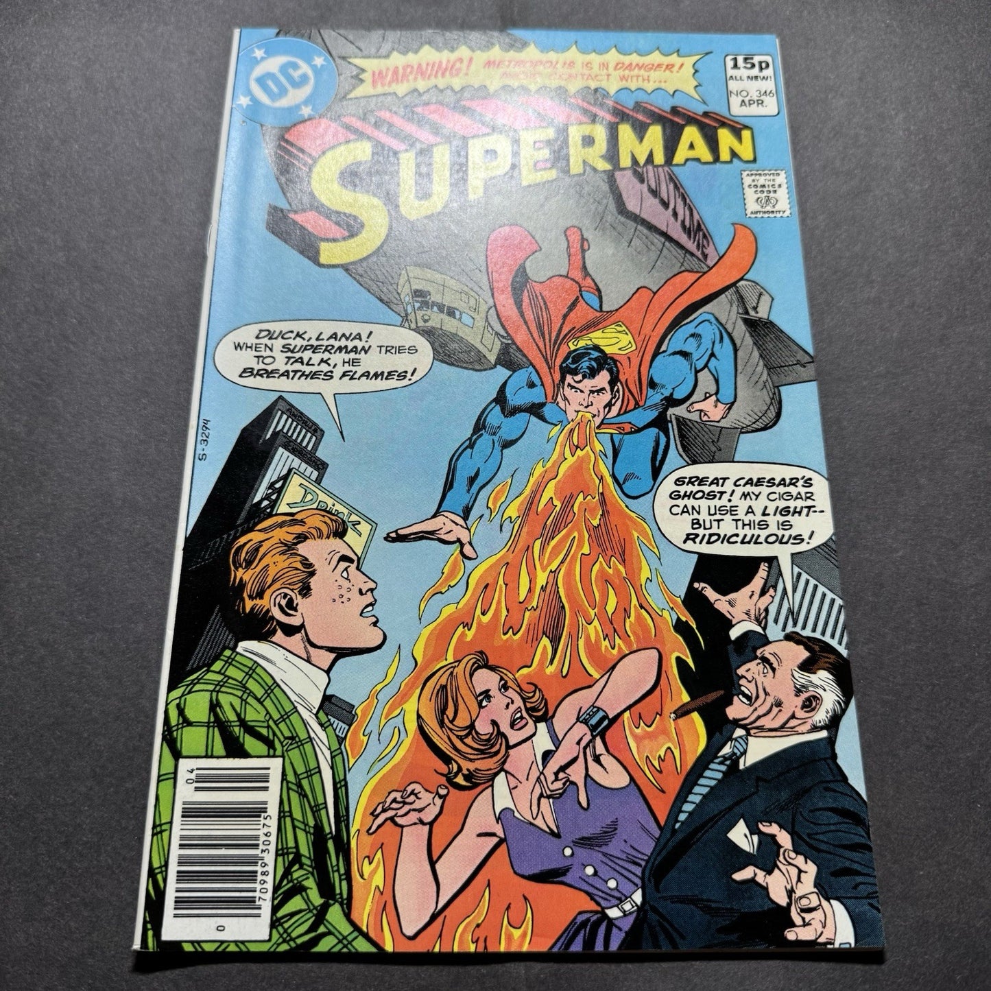Superman 346 - Bronze Age Dc Comics 1980