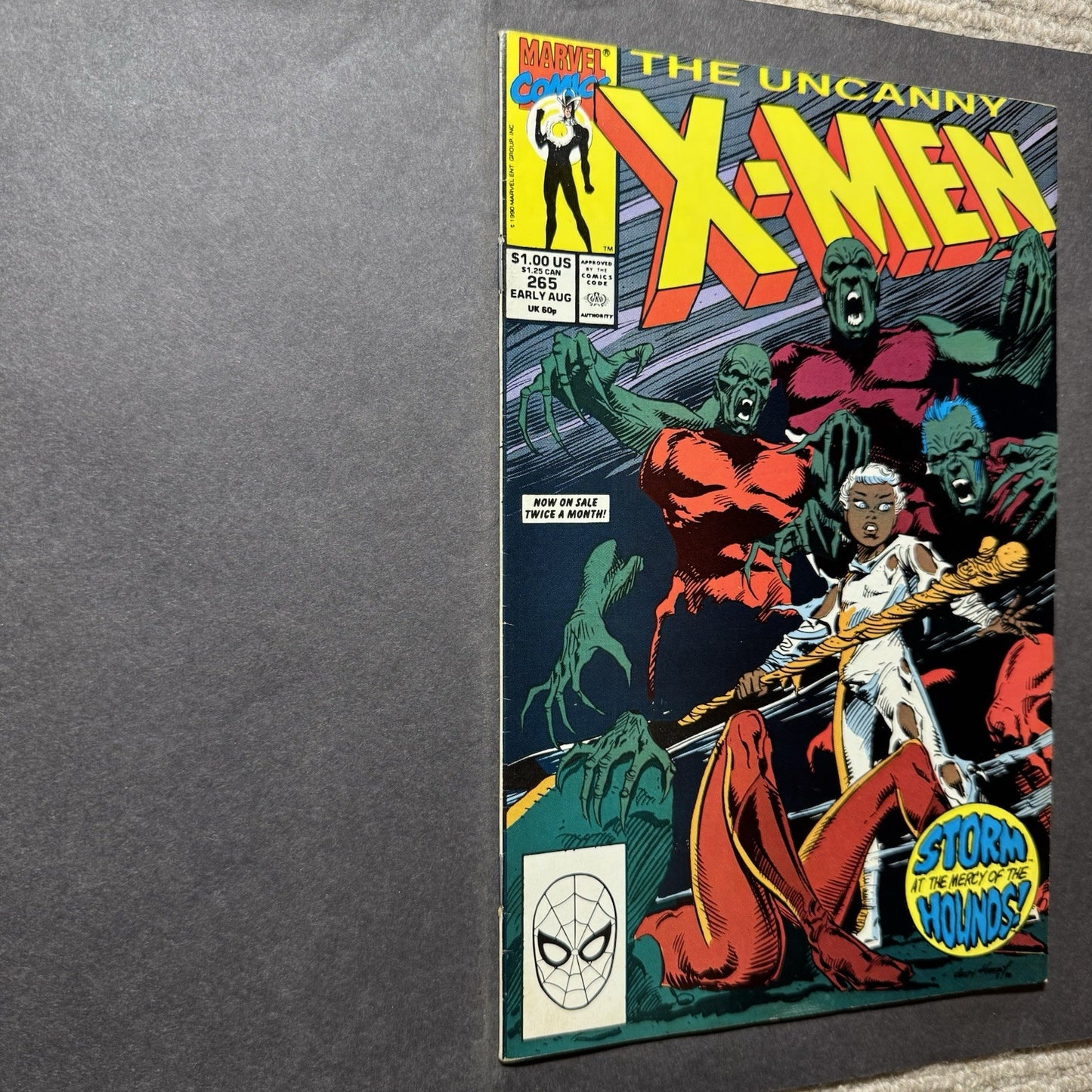 Uncanny X-Men 265/ Copper Age Marvel Comics 1990