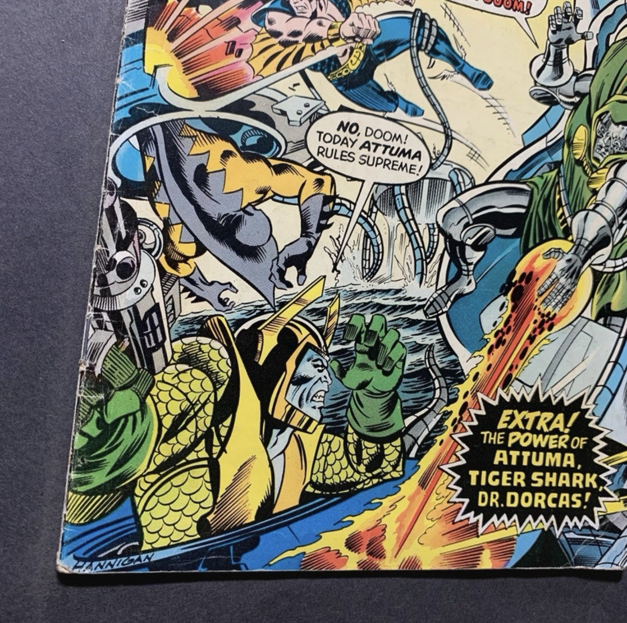 Super Villain Team Up 3/ Dr Doom cover/ BronzeAge marvel comics 1975