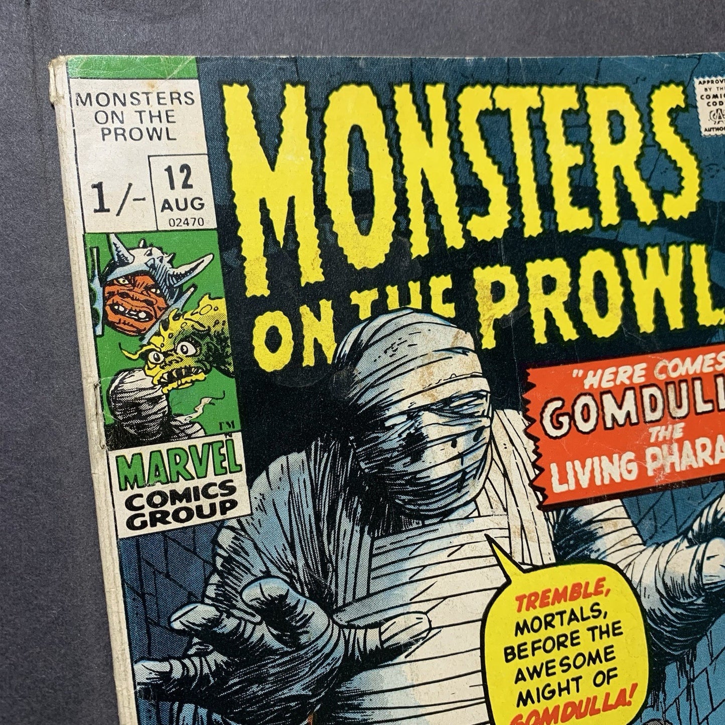 Monsters On The Prowl 12 - Bronze Age Marvel Comics 1971