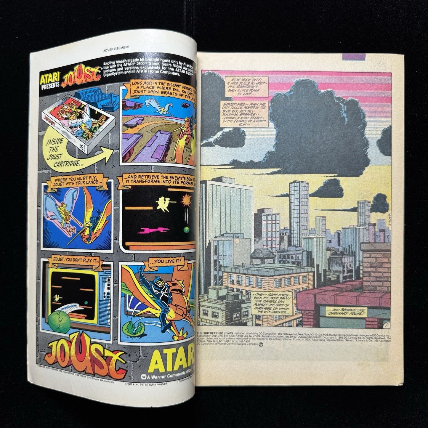 Firestorm The Nuclear Man - Origin Of Firestorm - Copper Age Dc Comics 1984
