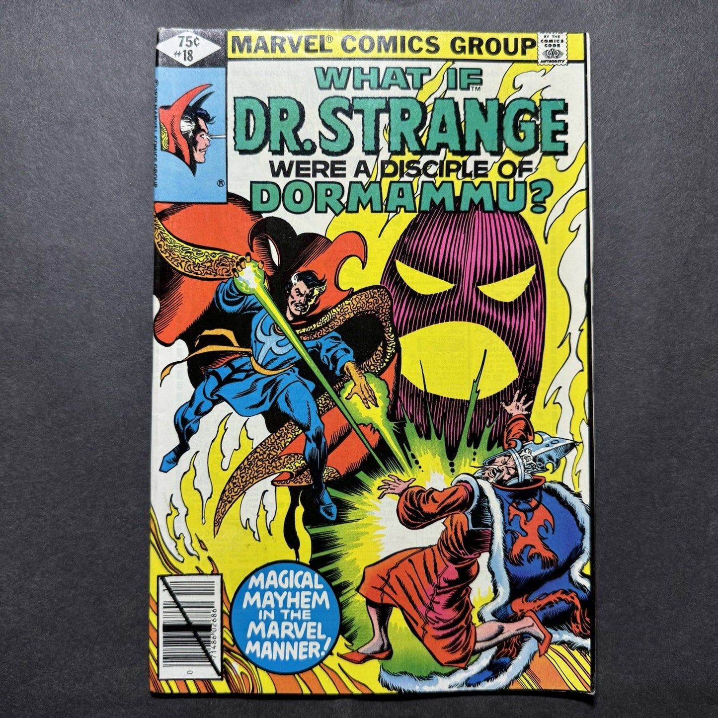 What If 18 - 1st Appearance Evil Doctor Strange - Bronze Age Marvel Comics 1979