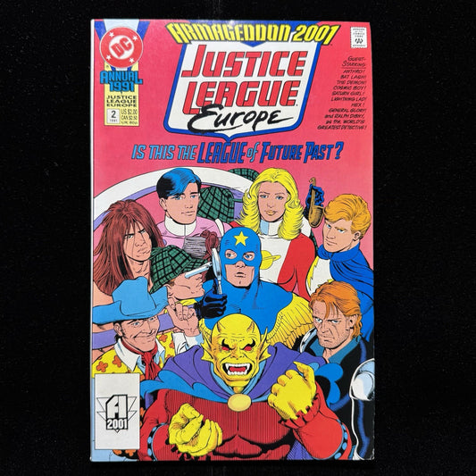 Justice League Europe Annual 2 - Copper Age Dc Comics 1991