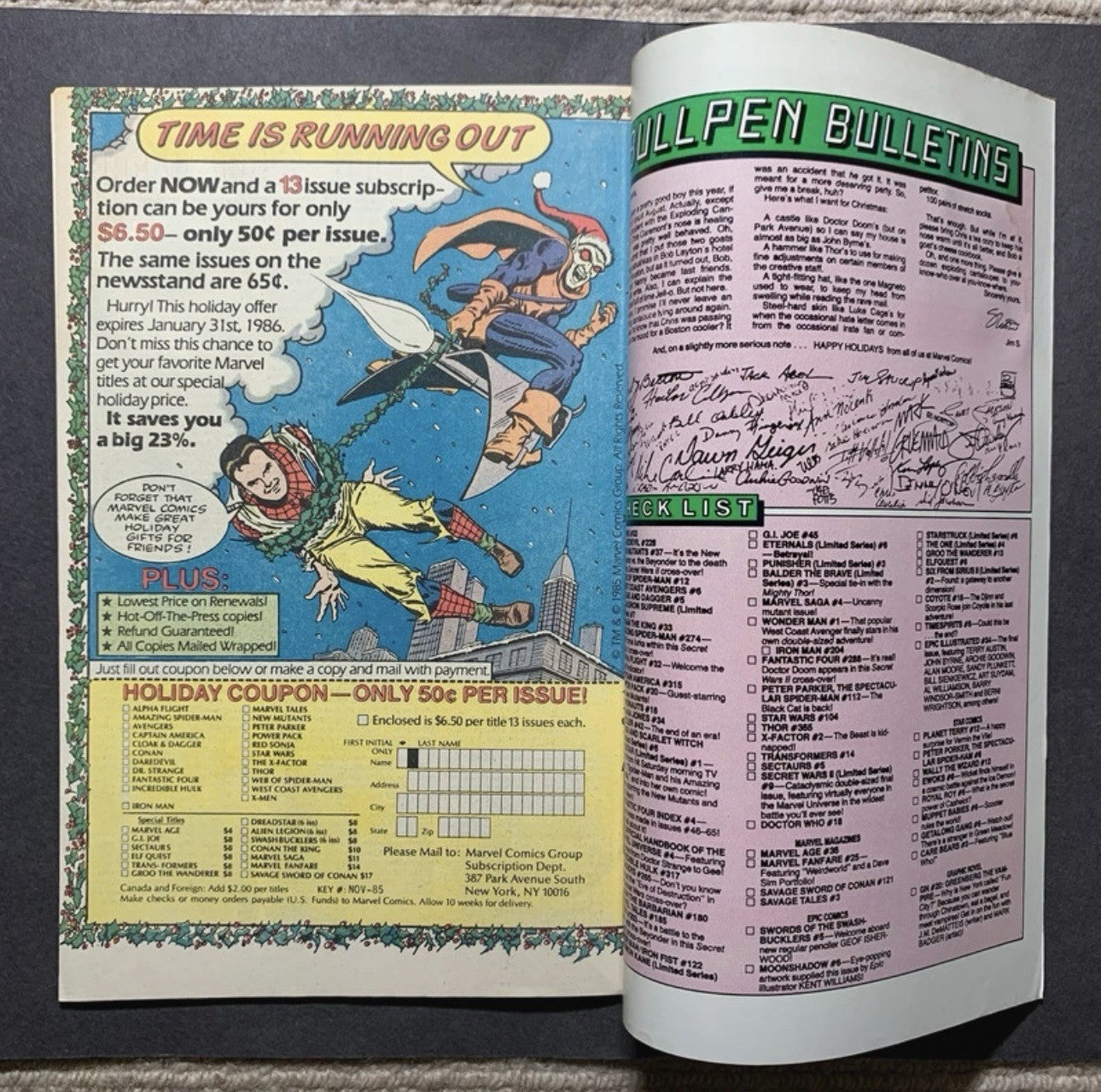 Fantastic Four 288 - Copper Age Marvel Comics 1986