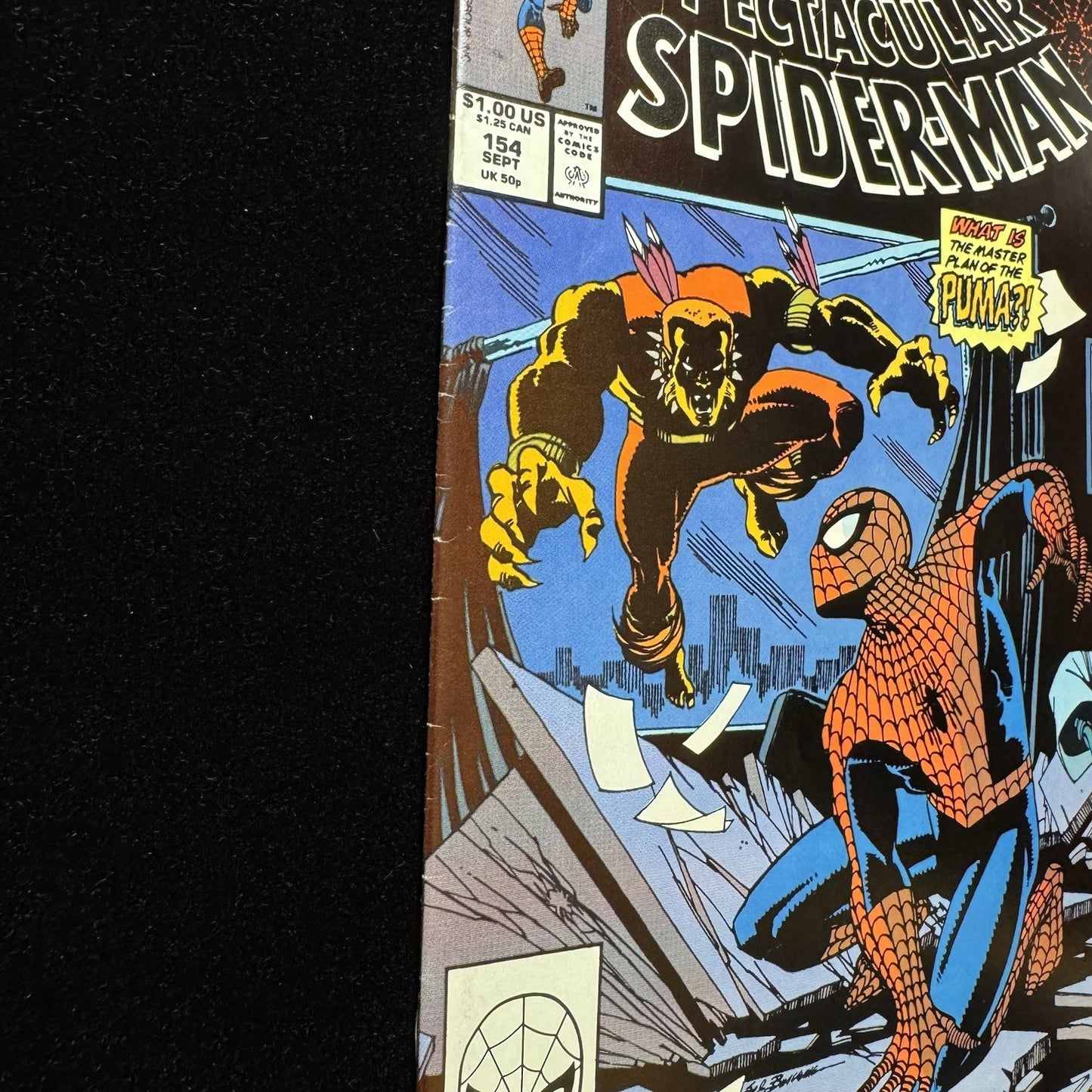 Spectacular Spider-Man 154 - Copper Age Marvel Comics 1989