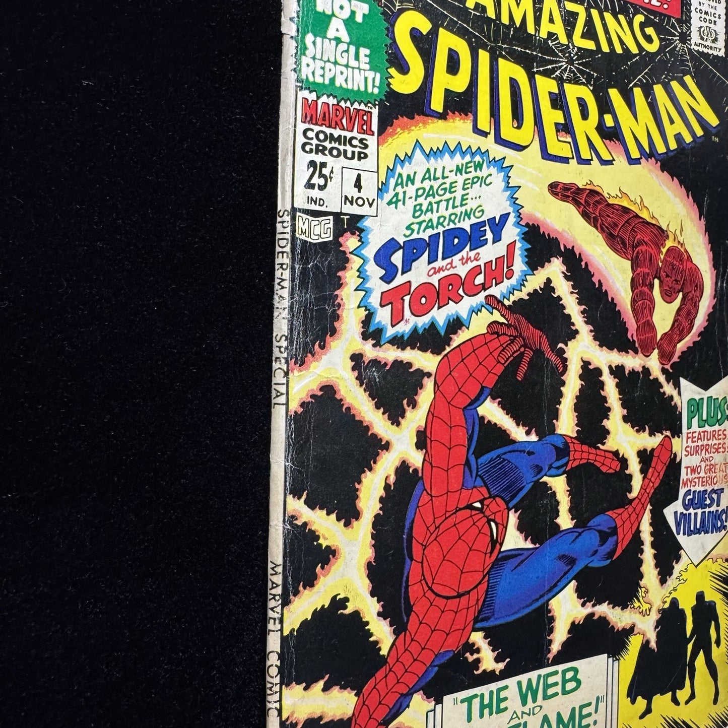 Amazing Spider-Man Annual 4 - 3rd App Mysterio - Silver Age Marvel Comics 1967