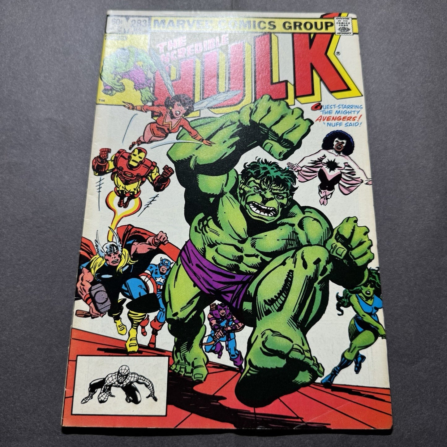 Incredible Hulk 283/ Bronze Age Marvel Comics 1983
