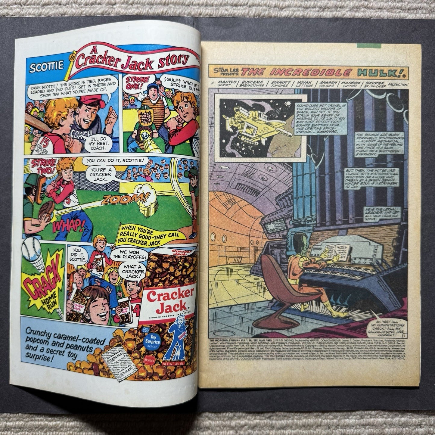 Incredible Hulk 282/ Bronze Age Marvel Comics 1983