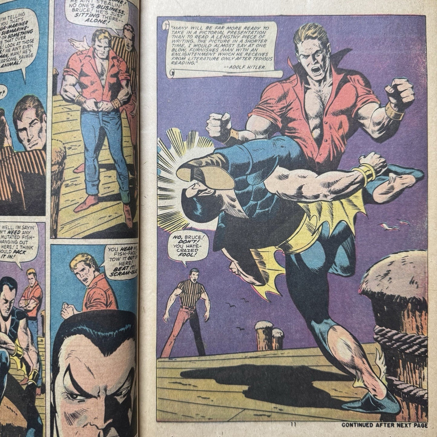 Sub-Mariner 72 - Mark Jewelers Insert - Bronze Age Marvel Comics 1974