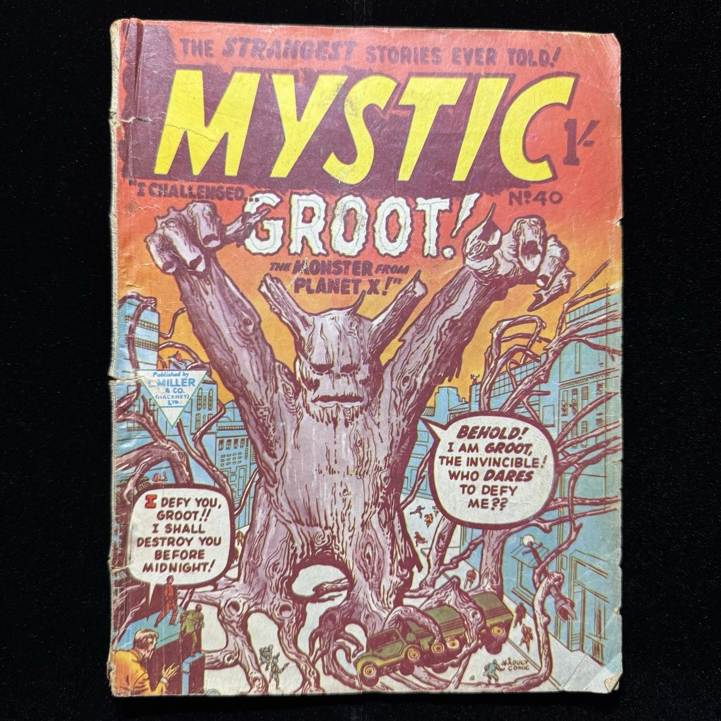 Mystic 40 - Uk Edition L Miller & Co Ltd - Silver Age Marvel Comics 1963