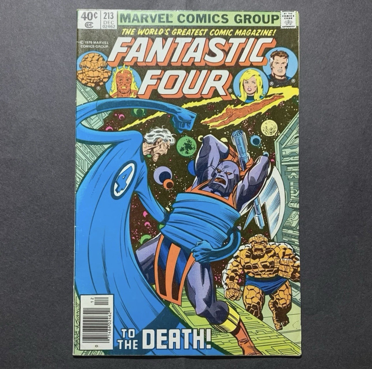 Fantastic Four 213/ Bronze Age marvel comics 1979