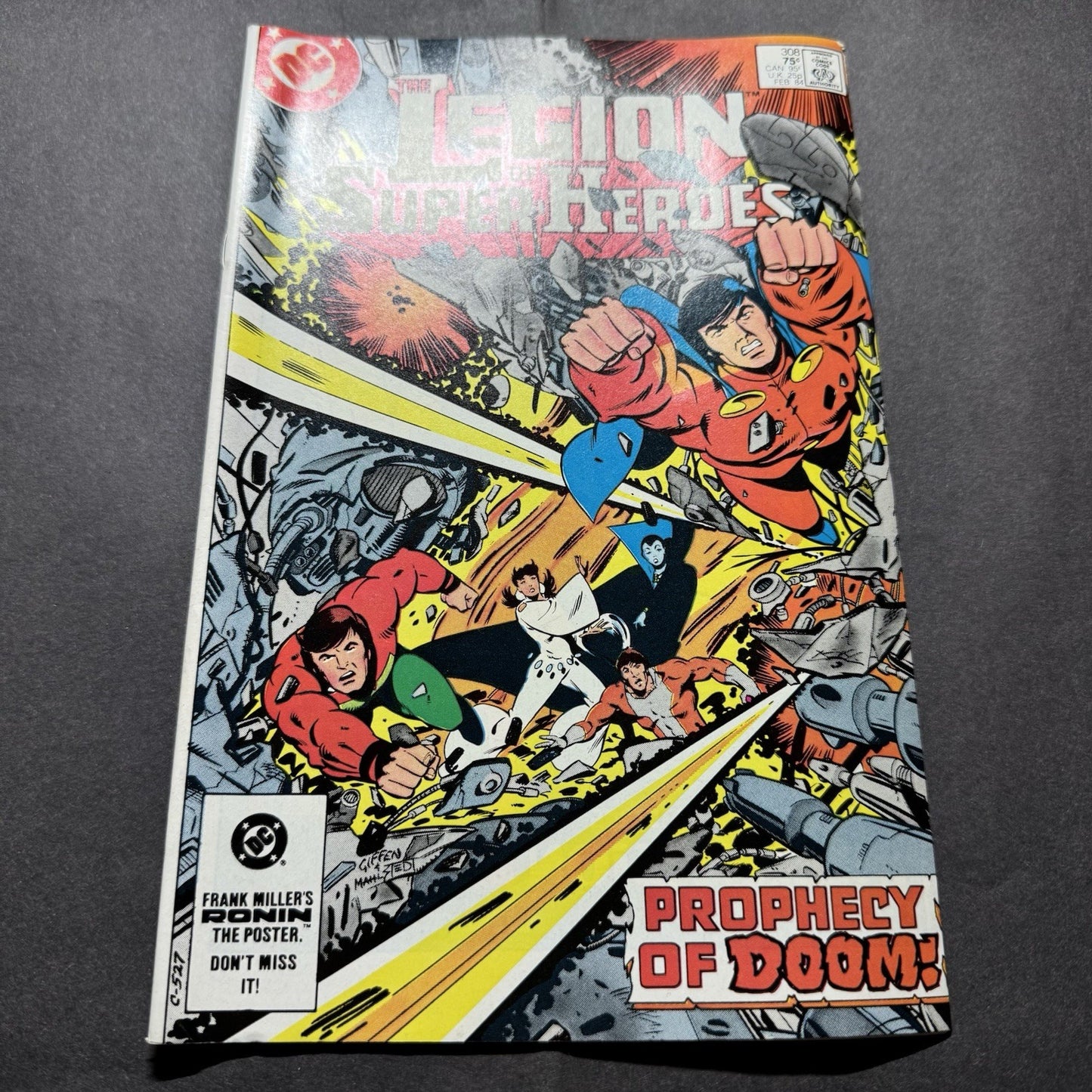 Legion Of Super-Heroes 308 - Copper Age Dc Comics 1984
