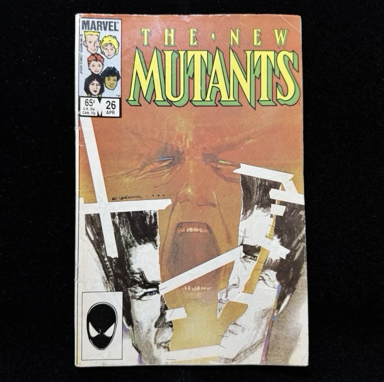New Mutants 26 - 1st App Of Legion - Copper Age Marvel Comics 1985