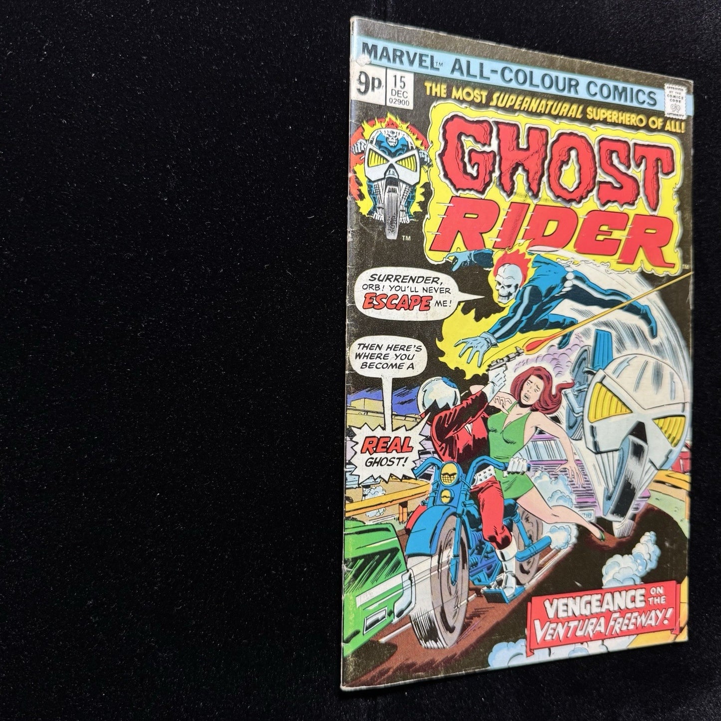 Ghost Rider 15 - Bronze Age Marvel Comics 1975