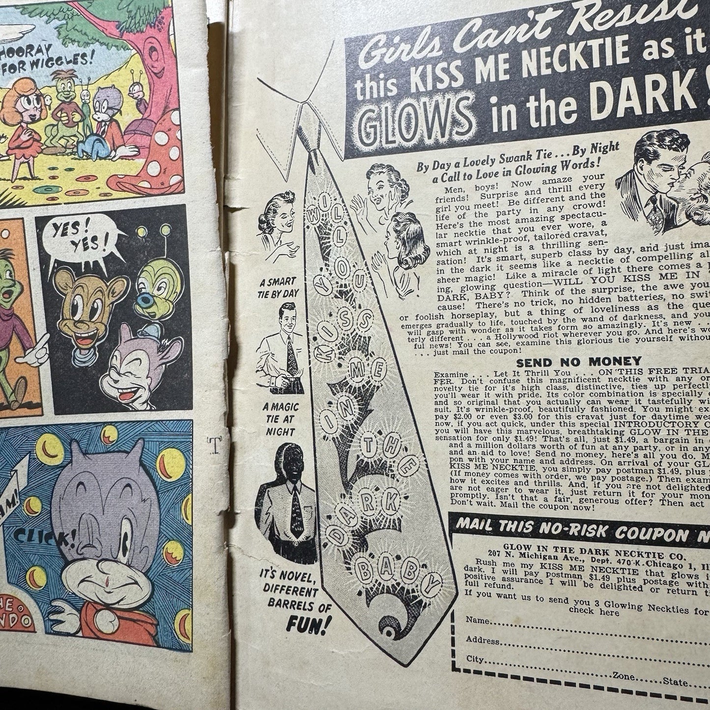 Taffy Comics 1 - 1st Appearance Of Wiggles - Golden Age Rural Home Comics 1945