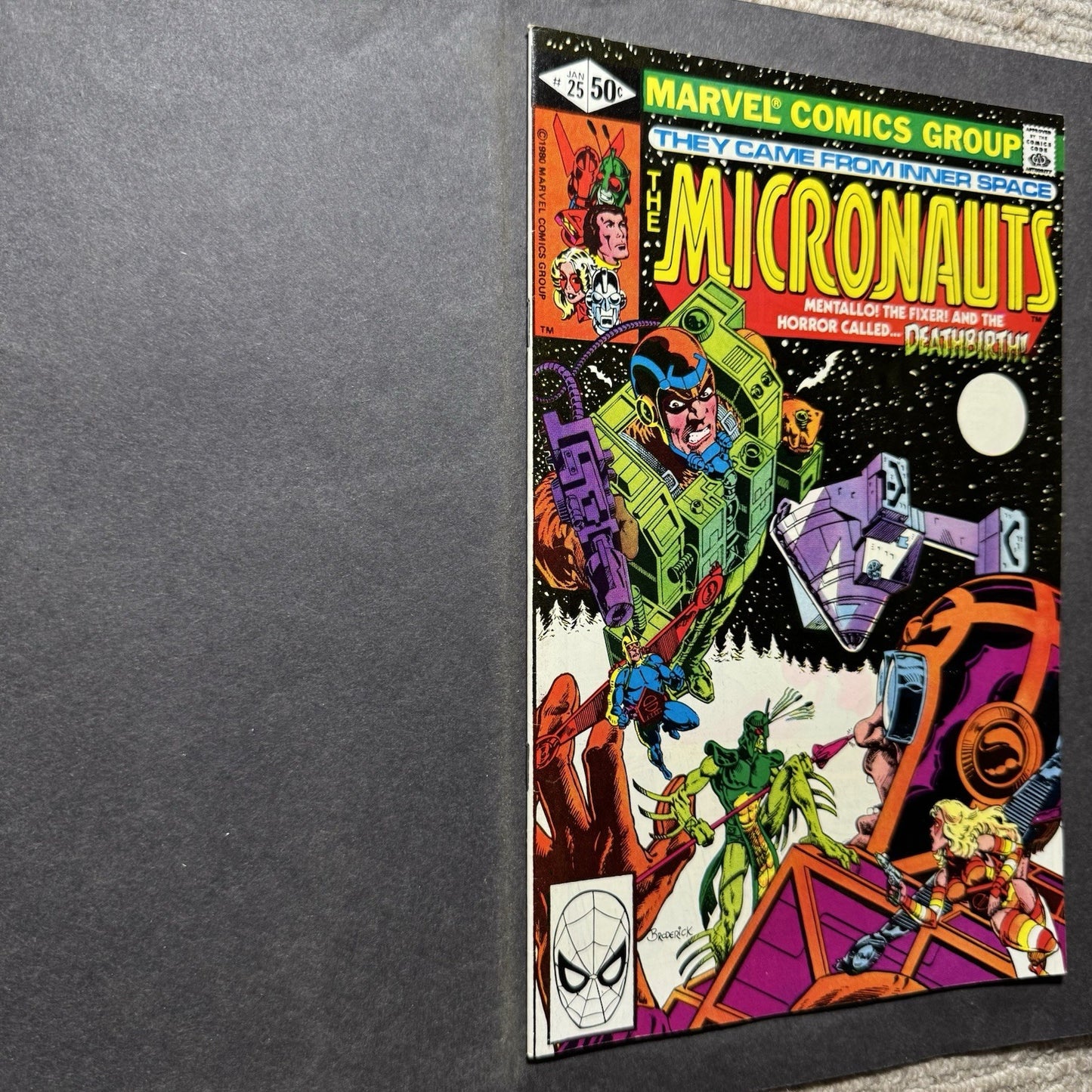 Micronauts 25 - Bronze Age Marvel Comics 1981