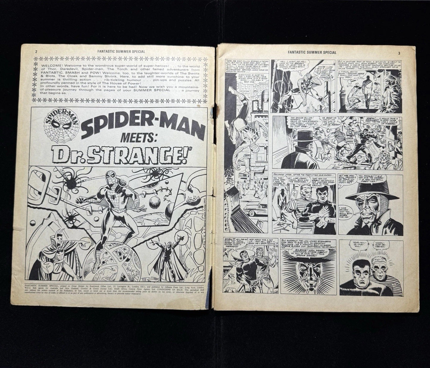 Fantastic Summer Special 1968 - British Comics - Silver Age Odhams/IPC Magazines