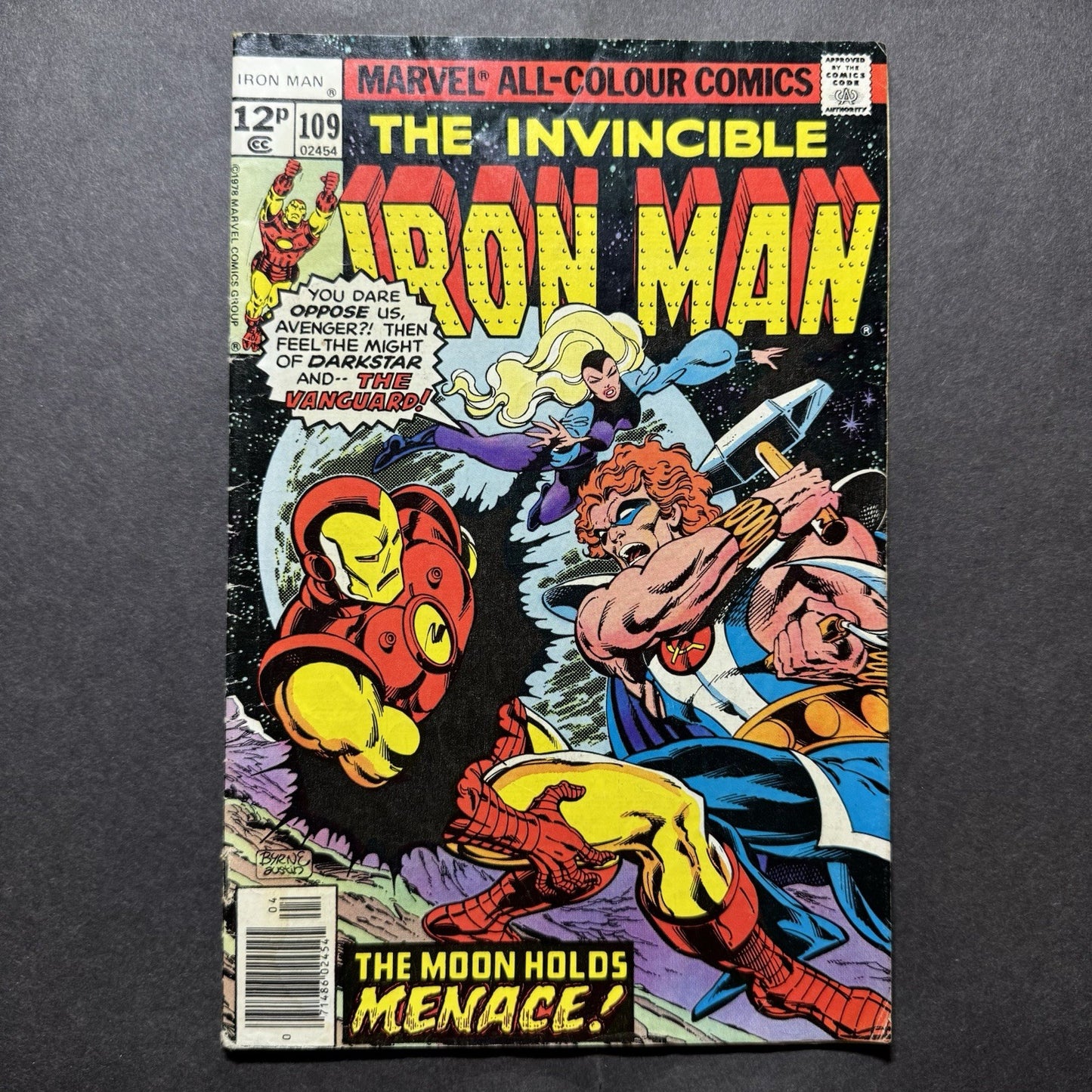 Iron Man 109 - 1st App Vanguard - 1st App 5th Crimson Dynamo - Bronze Age 1978