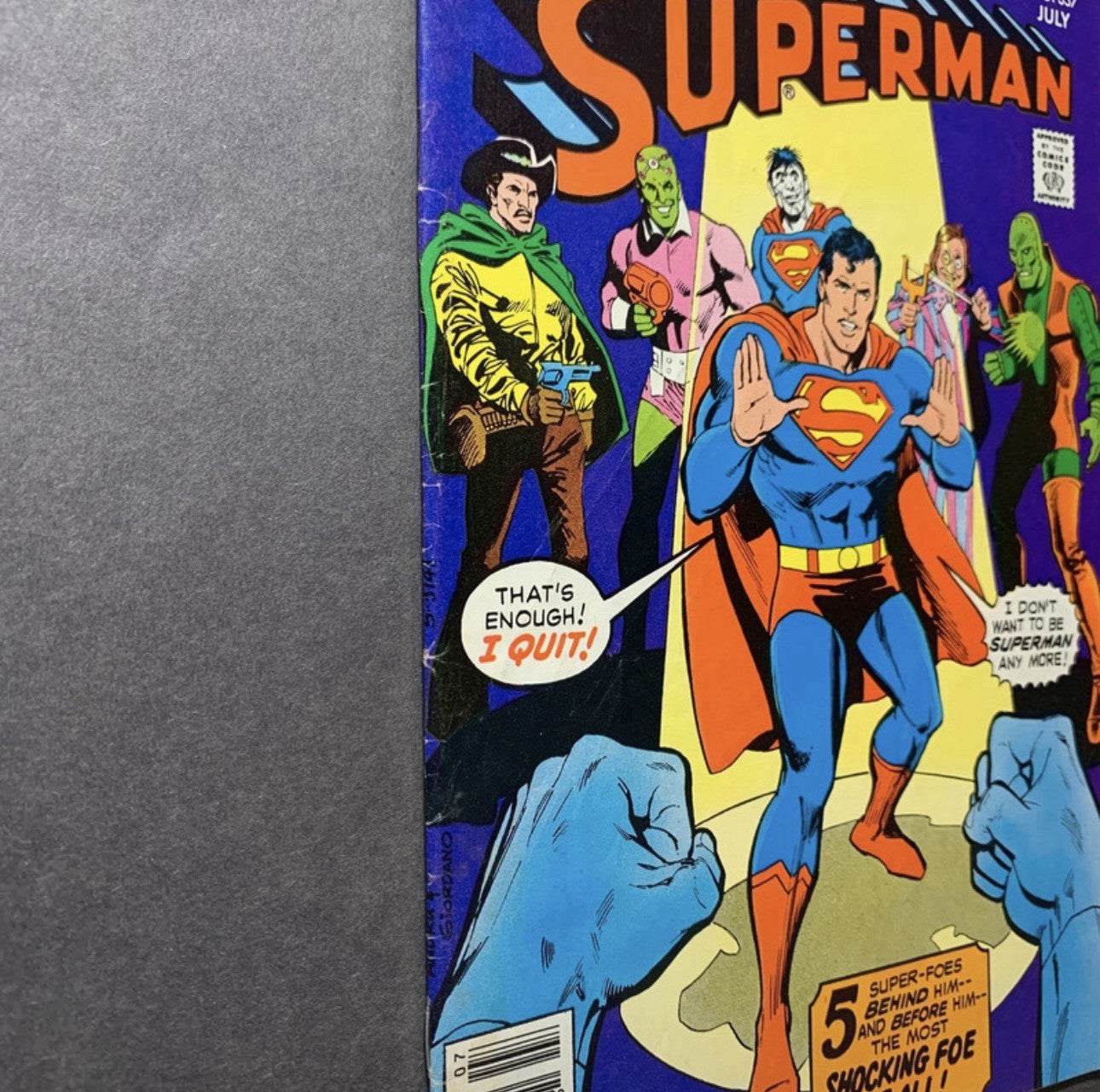 Superman 337 - Bronze Age Dc Comics 1979