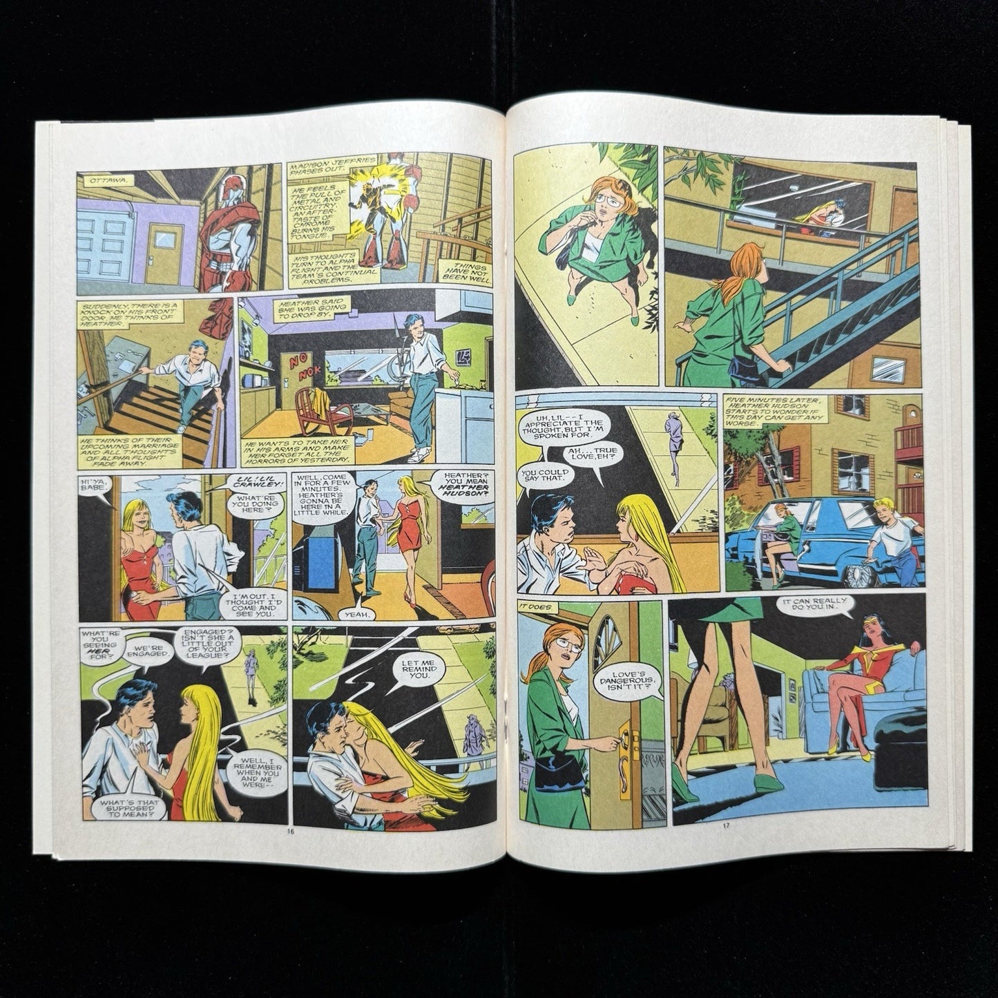 Alpha Flight 71 - Copper Age Marvel Comics 1989