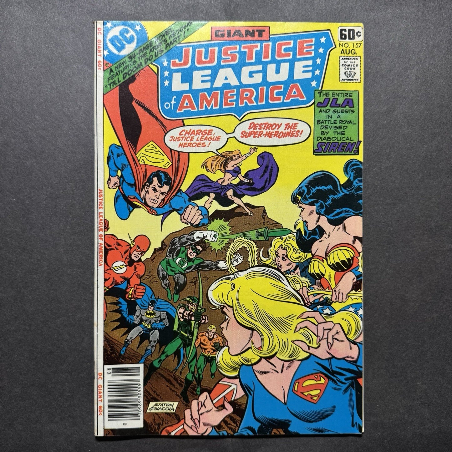 Justice League 157 - Bronze Age Dc Comics 1978
