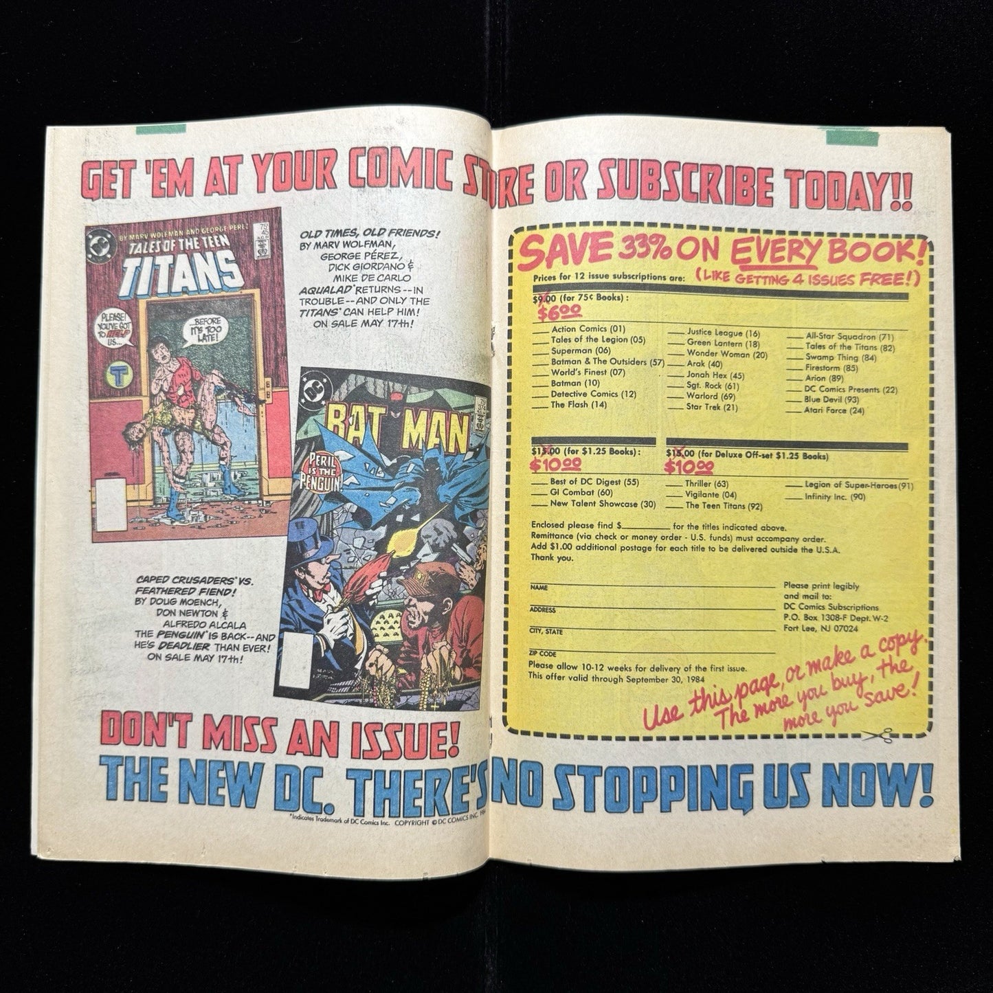 Tales Of The Teen Titans 45 - Copper Age Dc Comics 1984