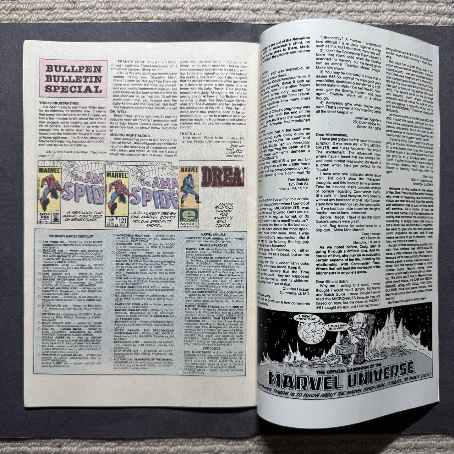 Micronauts 54 - Bronze Age Marvel Comics 1983