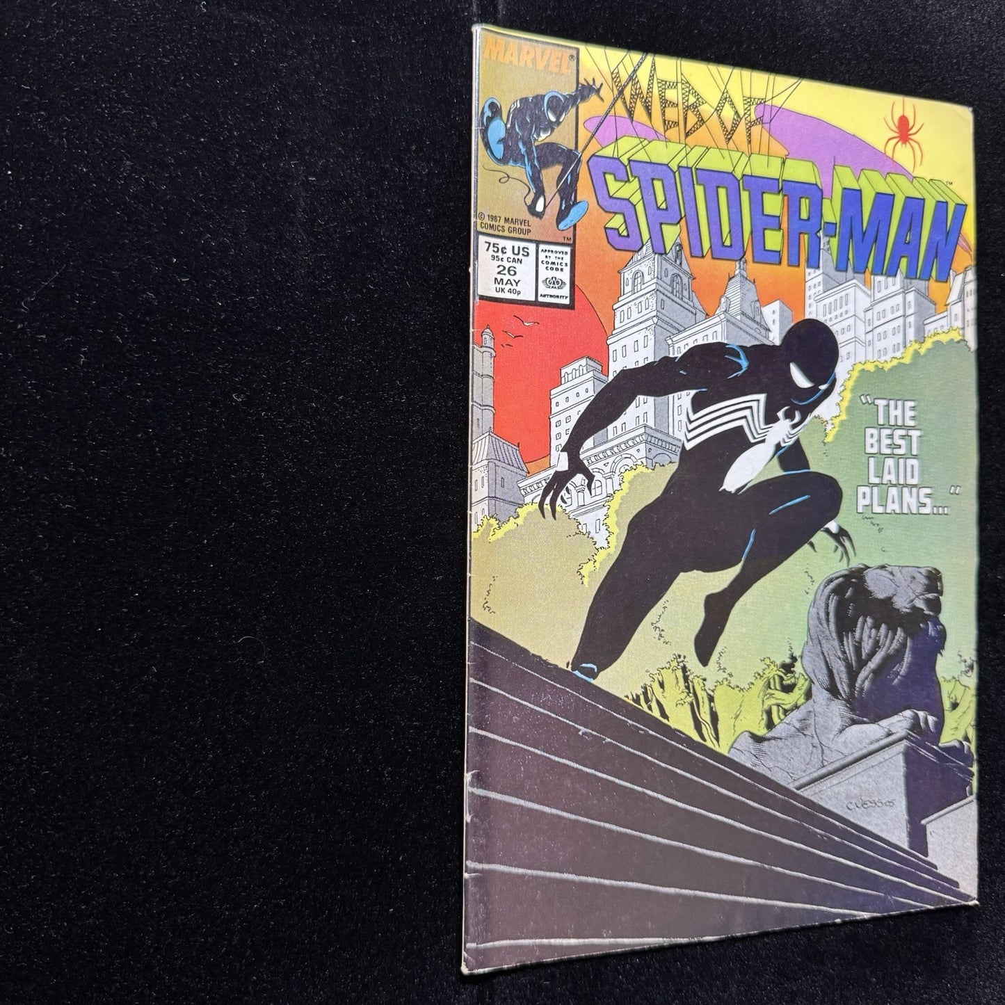 Web Of Spider-Man 26 - Copper Age Marvel Comics 1987