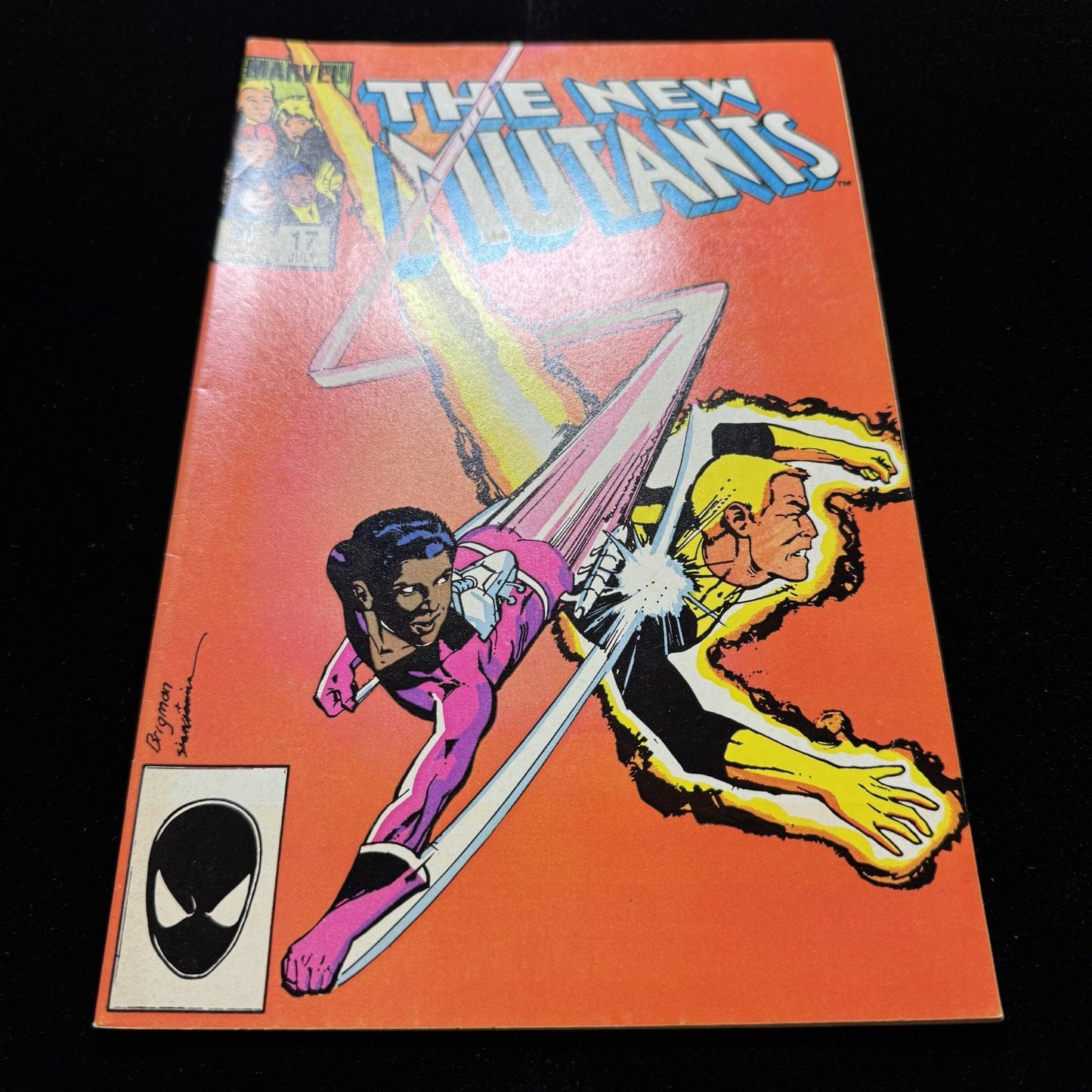 New Mutants 17 - 2nd App Of Thunderbird - Copper Age Marvel Comics 1984