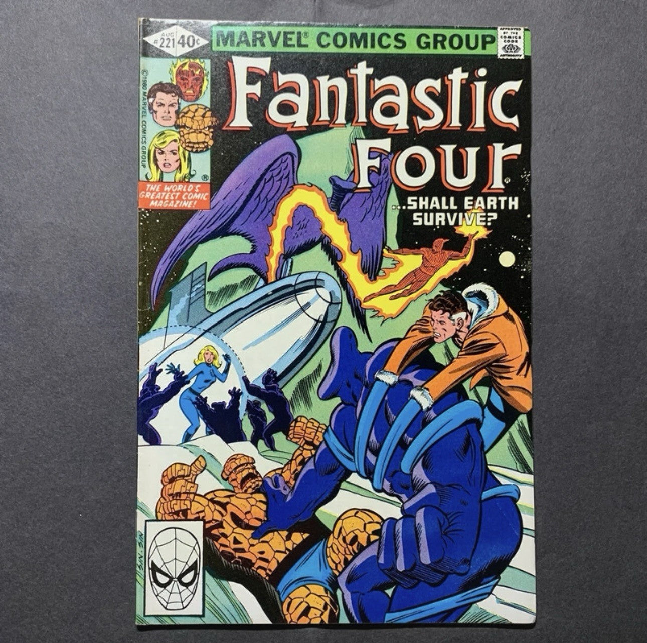 Fantastic Four 221/ Bronze Age marvel comics 1980