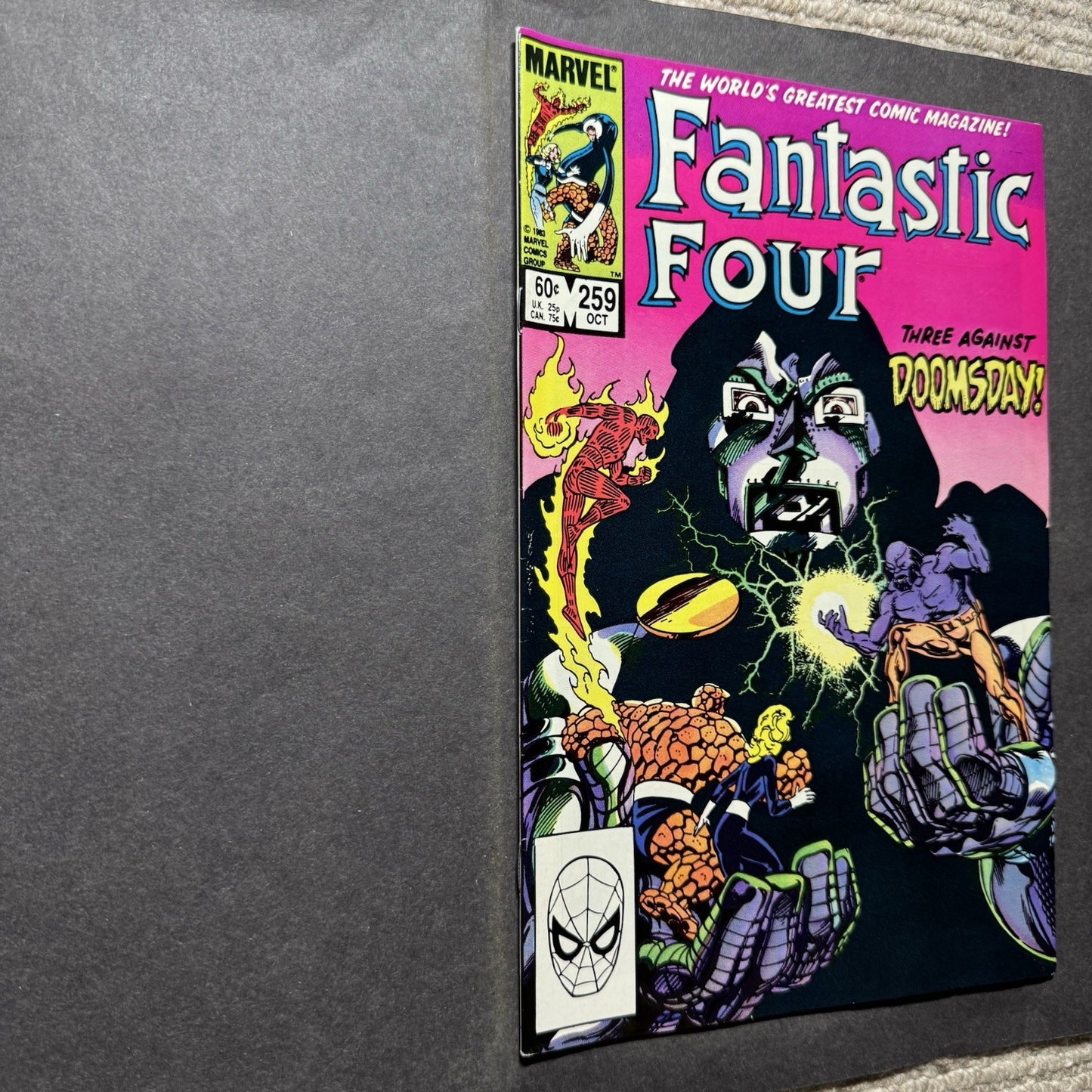 Fantastic Four 259 - Bronze Age Marvel Comics 1983