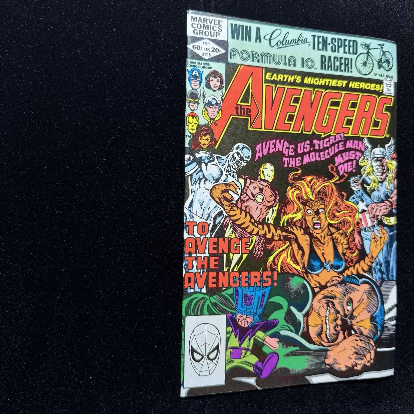 Avengers 216 - Bronze Age Marvel Comics 1982