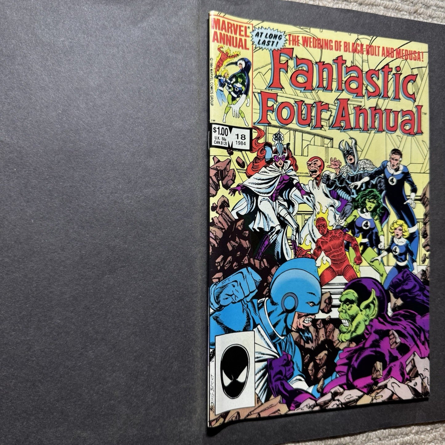 Fantastic Four Annual 18 - Copper Age Marvel Comics 1984