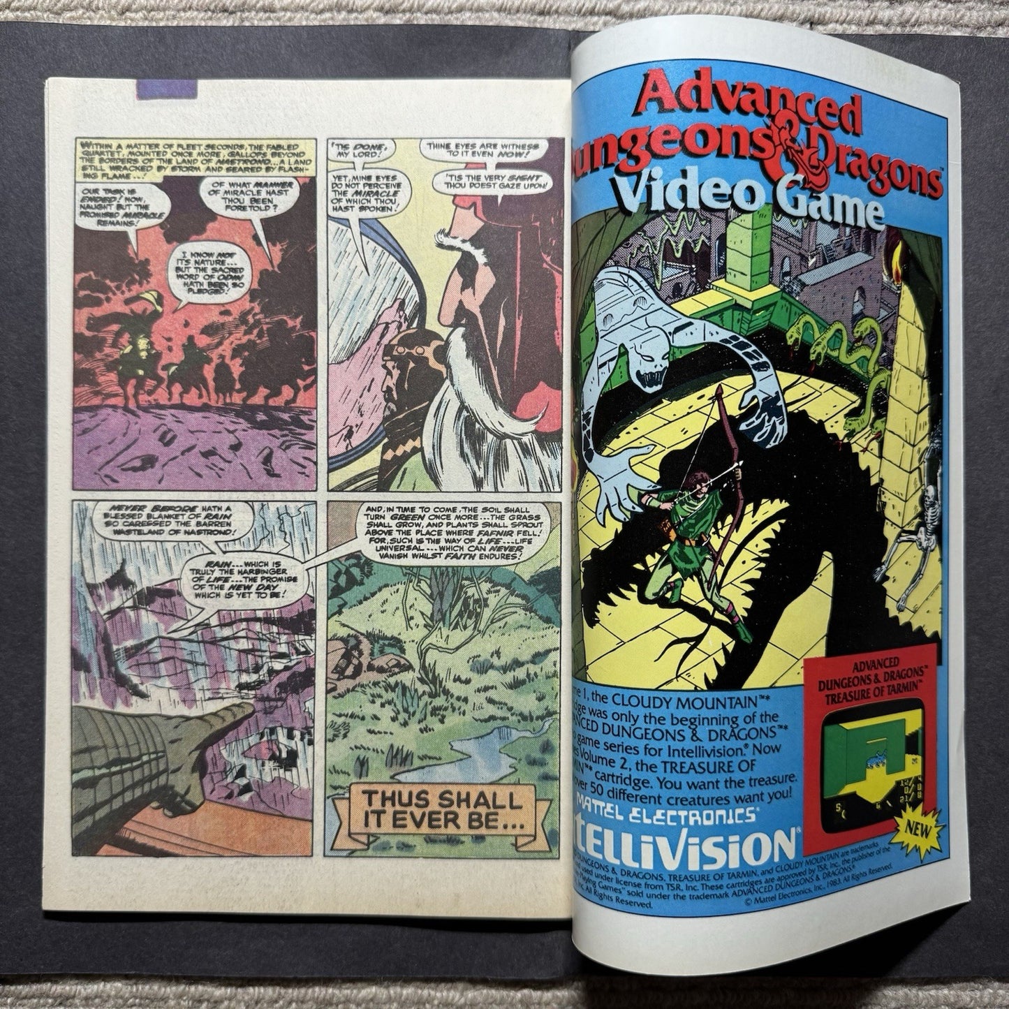 Tales Of Asgard 1 - Copper Age Marvel Comics 1984