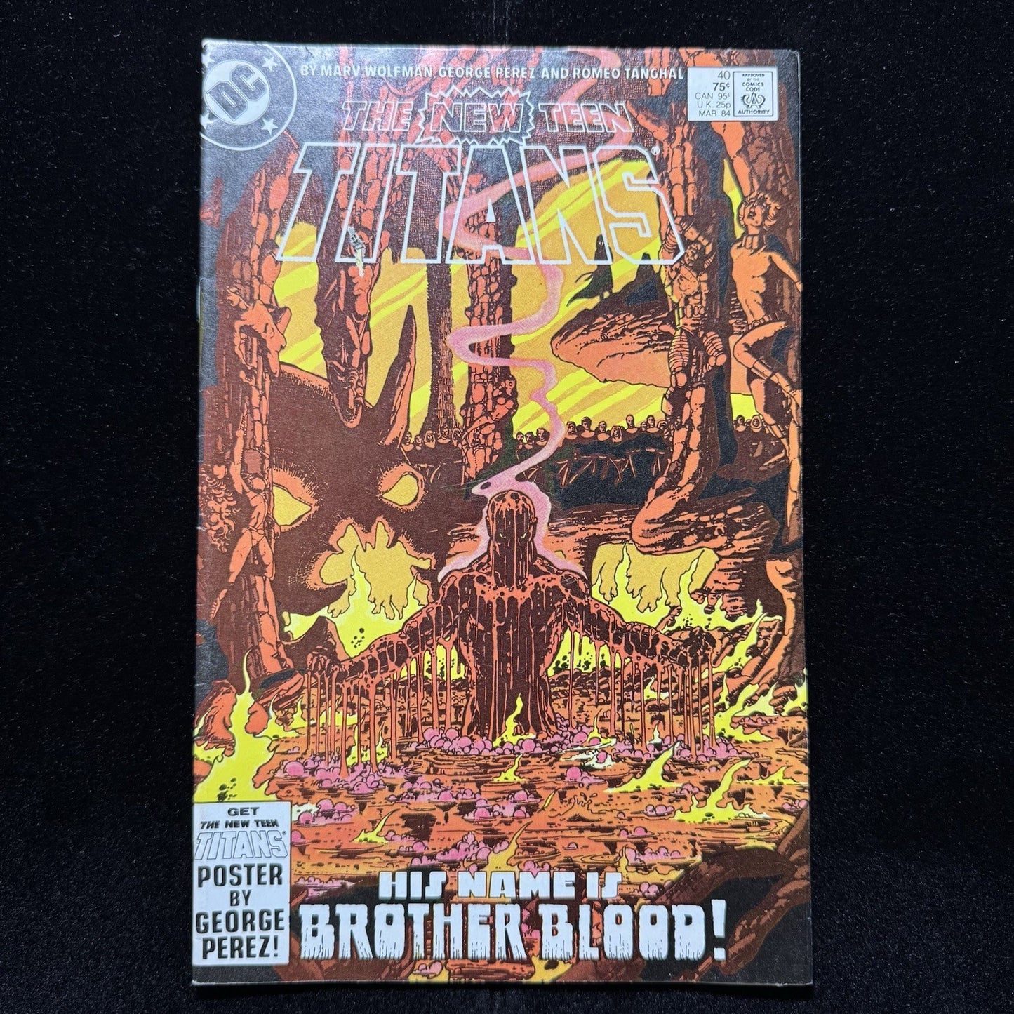 New Teen Titans 40 - Copper Age Dc Comics 1984