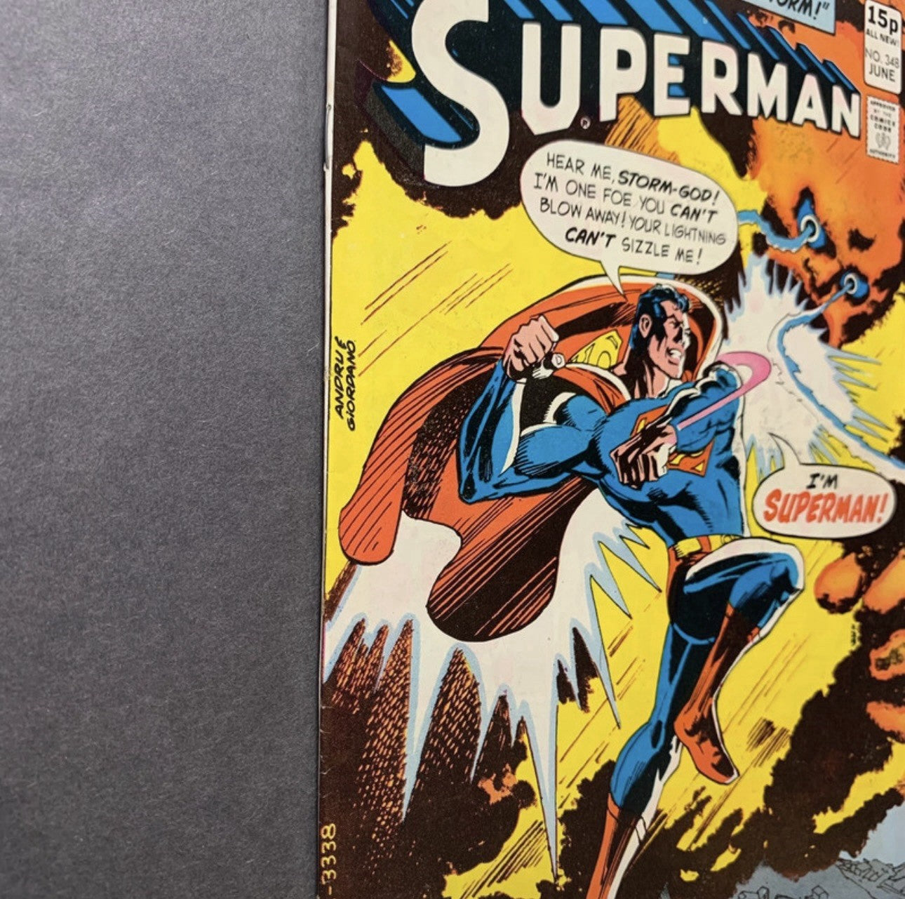 Superman 348 - Bronze Age Dc Comics 1980