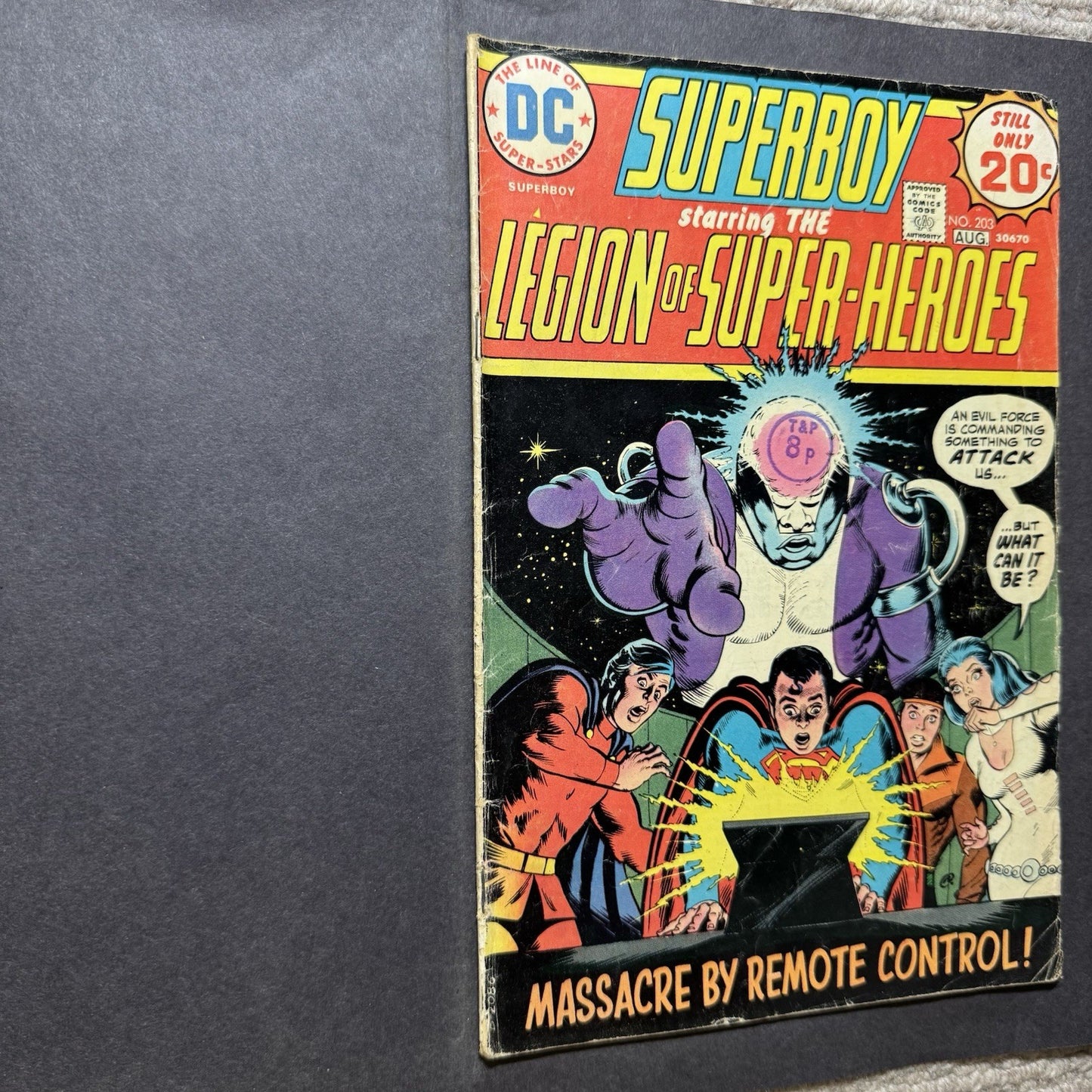 Superboy 203/ Bronze Age Dc Comics 1974