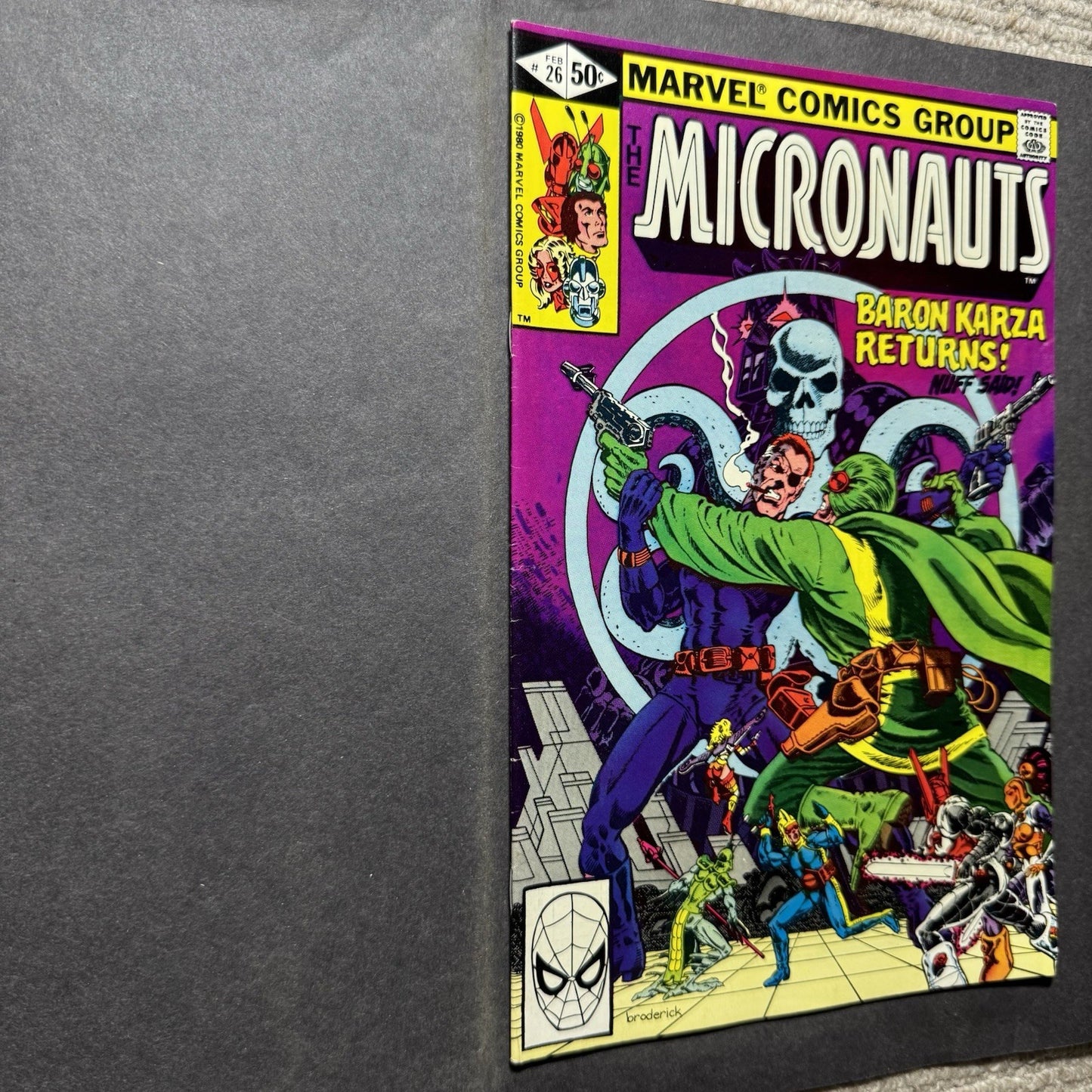 Micronauts 26 - Bronze Age Marvel Comics 1981