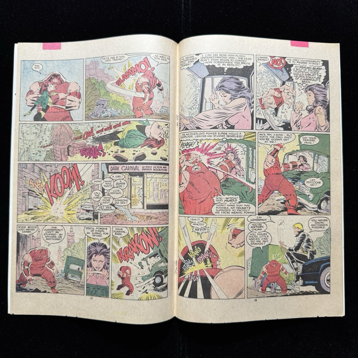 Uncanny X-Men 218 - Copper Age Marvel Comics 1987