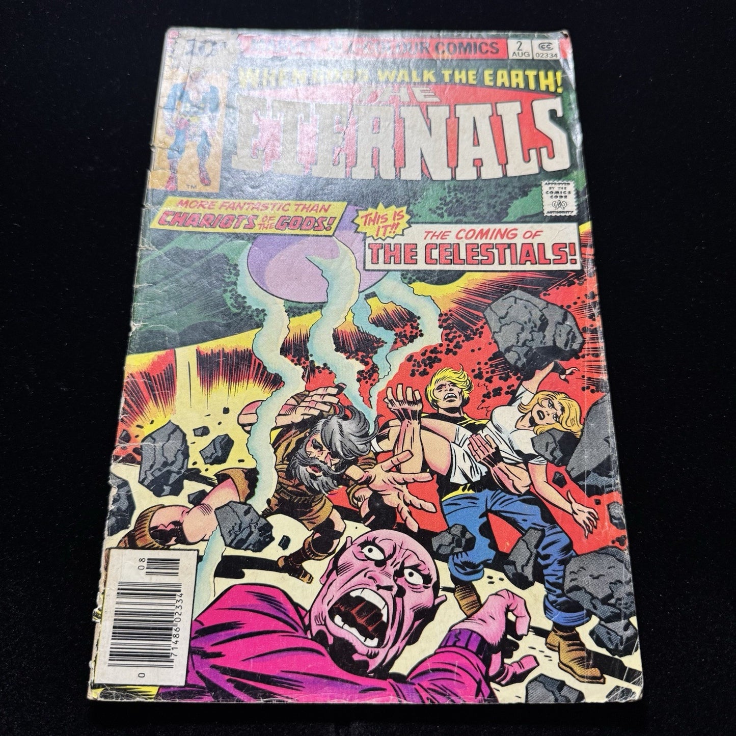 Eternals 2 - 1st App Arishem, 2nd App Eternals - Bronze Age Marvel Comics 1976