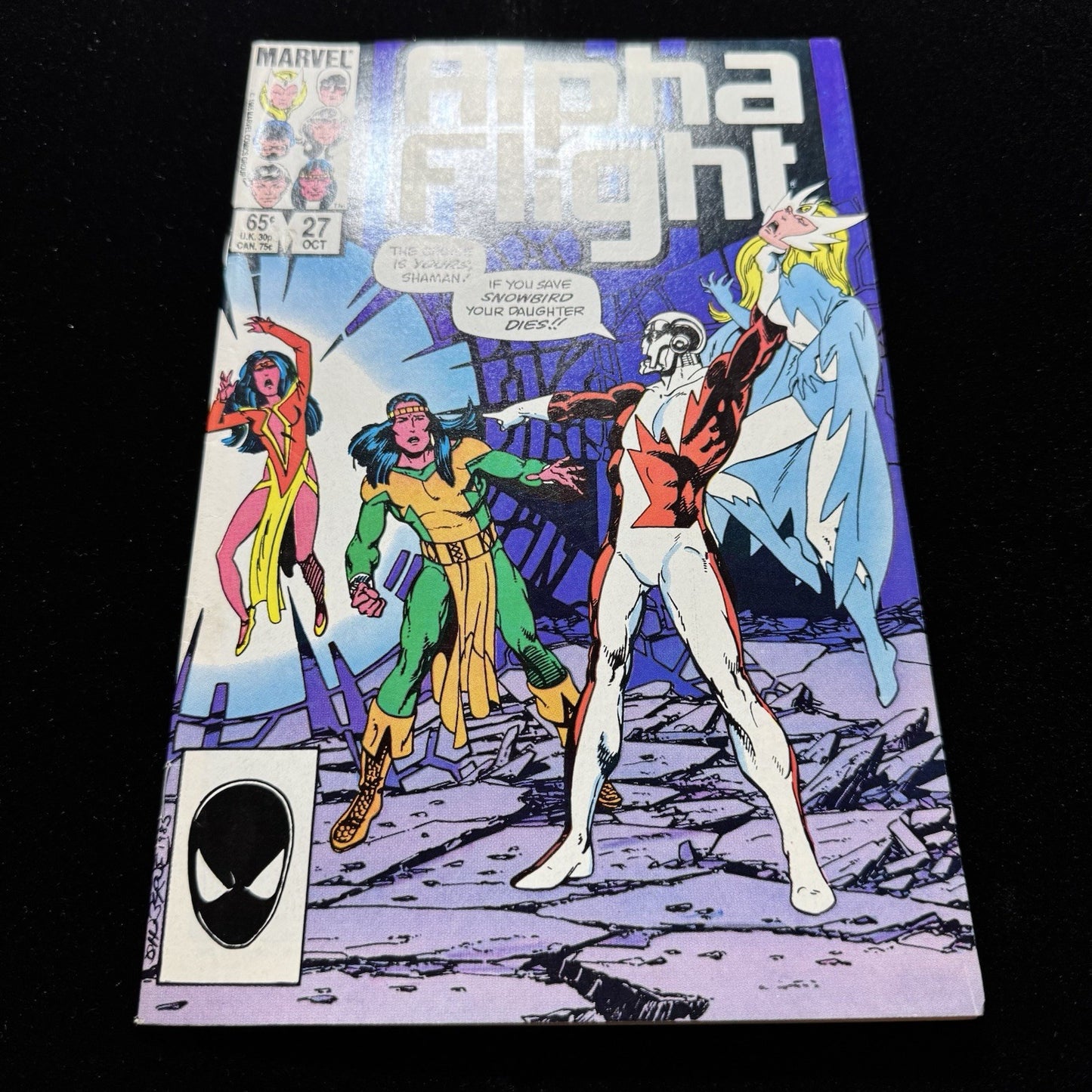 Alpha Flight 27 - Copper Age Marvel Comics 1985