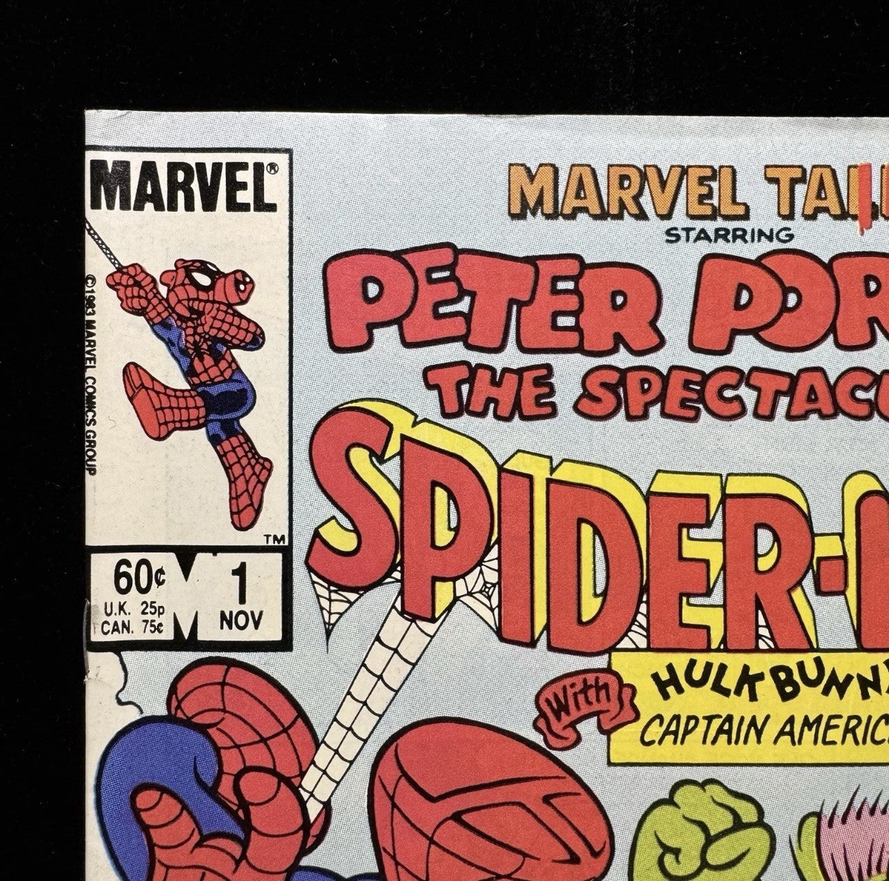 Marvel Tails 1 - 1st Appearance Of Spider-Ham - Bronze Age Marvel Comics 1983