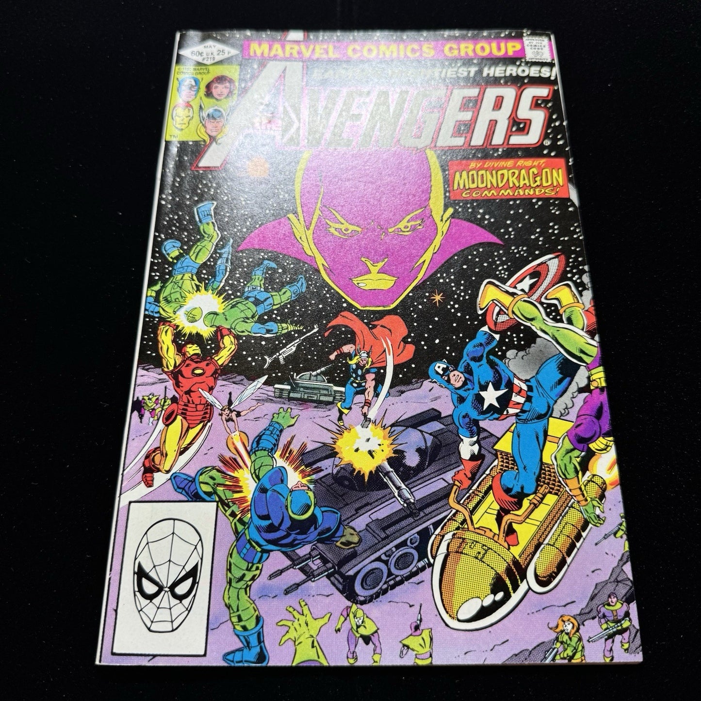 Avengers 219 - 1st Appearance The Ba-Bani Alien Race - Bronze Age Marvel 1982
