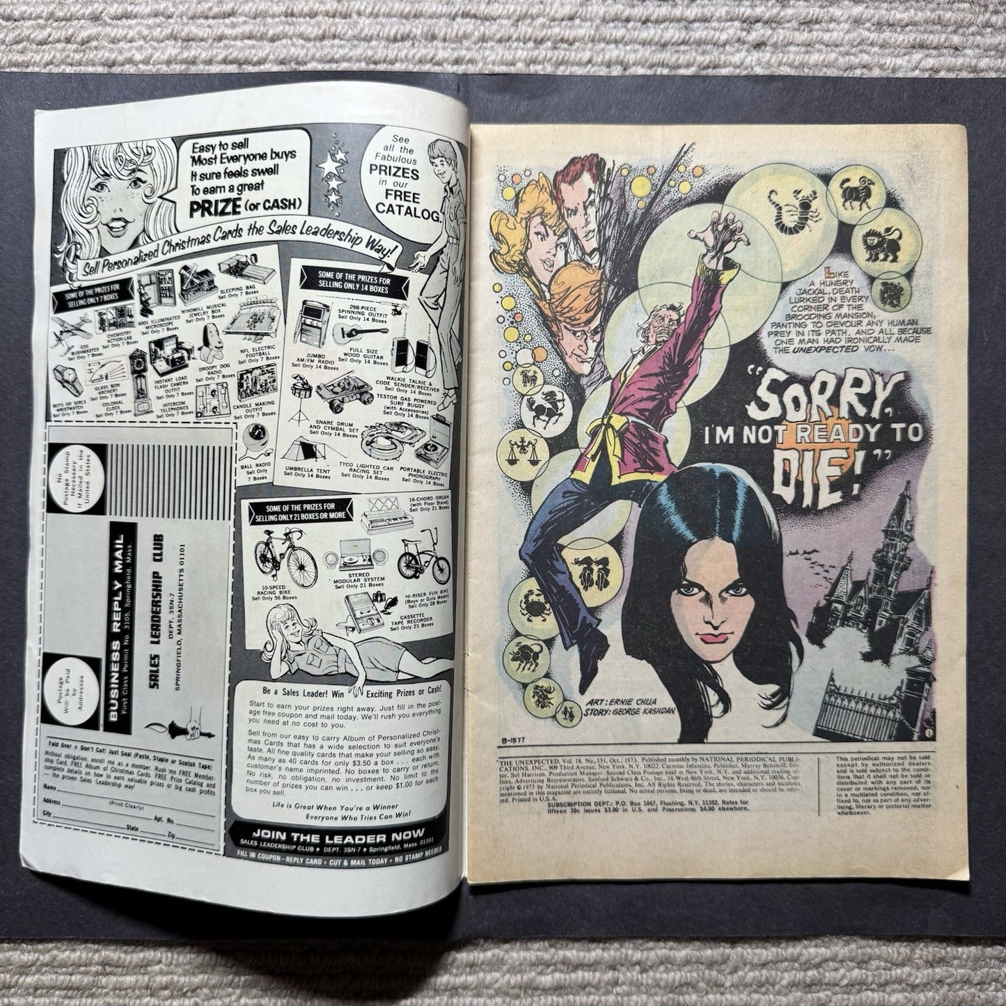 Unexpected 151 - Bronze Age Dc Comics 1973