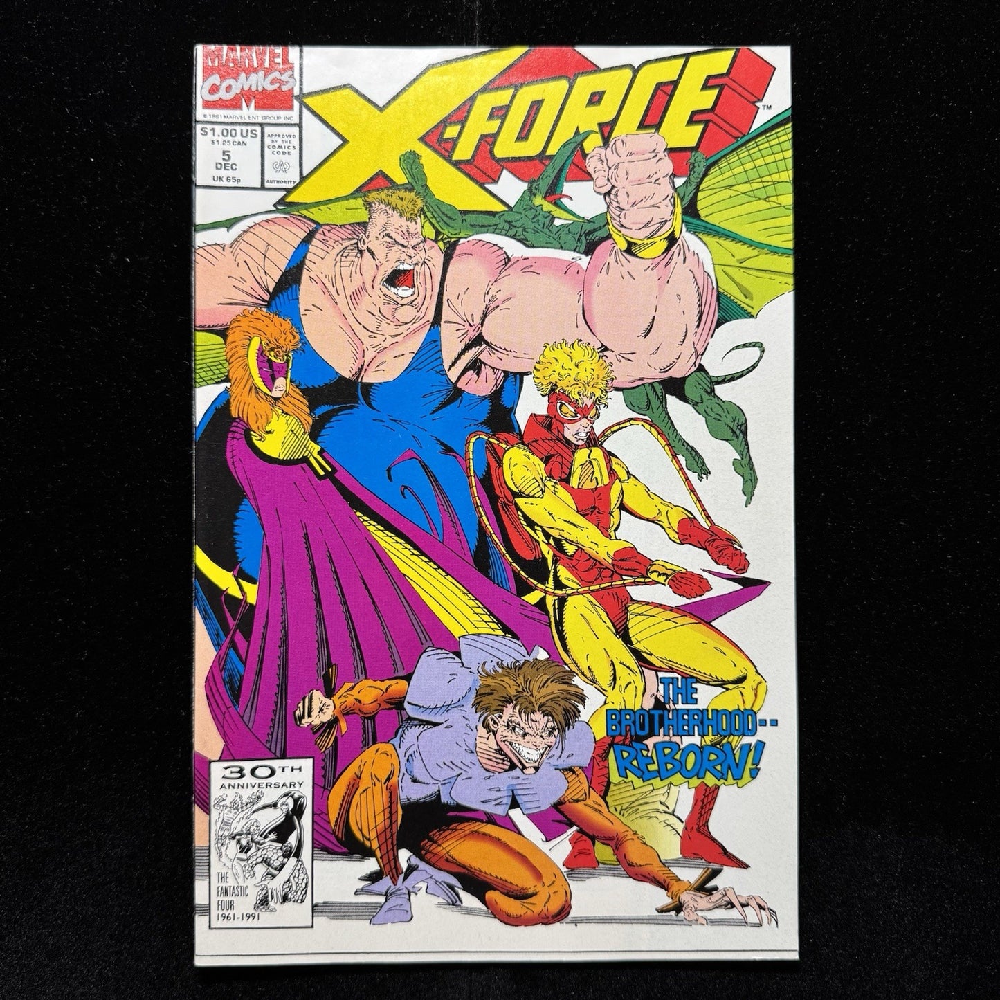 X-Force 5 - 1st App Of Tyler Dayspring - Copper Age Marvel Comics 1991