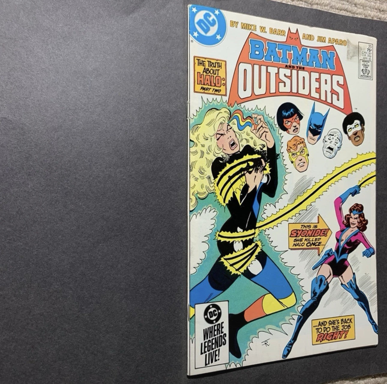 Batman And The Outsiders 20 - Copper Age Dc Comics 1985